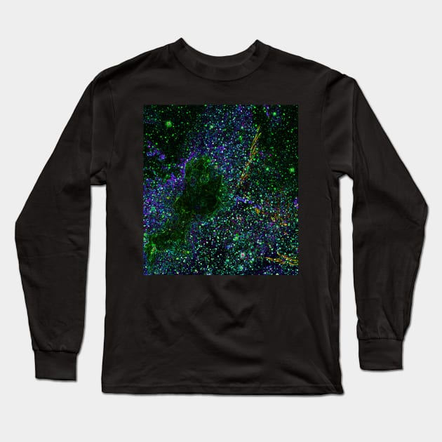 Black Panther Art - Glowing Edges 280 Long Sleeve T-Shirt by The Black Panther